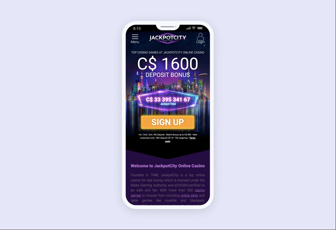 Jackpot City Casino